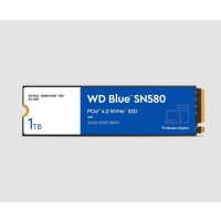 WD SSD M.2 (2280) 1TB Blue SN580 PCIe 4.0/NVMe (Di)