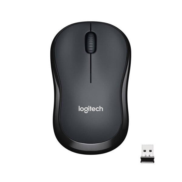 Logitech Mouse M220 Wireless SILENT anthrazit