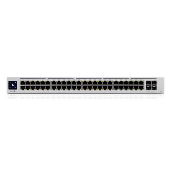 Ubiquiti Switch UniFi 48xRJ45 GBit/4xSFP+ Managed PoE+ 600W Gen2 19" Rack-Mountable, 1,3" Touchscreen