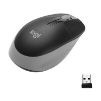 Logitech Mouse M190 Wireless FULL-SIZE grey für...