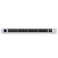 Ubiquiti Switch UniFi 48xRJ45 GBit/4xSFP+ Managed Gen2 19" Rack-Mountable, Fanless, 1,3" Touchscreen