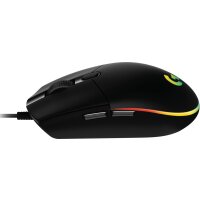 Logitech Mouse G102 LIGHTSYNC Gaming black für Rechtshänder