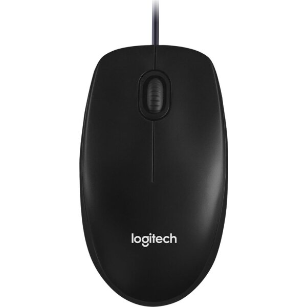 Logitech Mouse M100 Optical black Karton