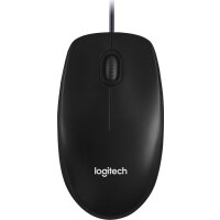 Logitech Mouse M100 Optical black Karton