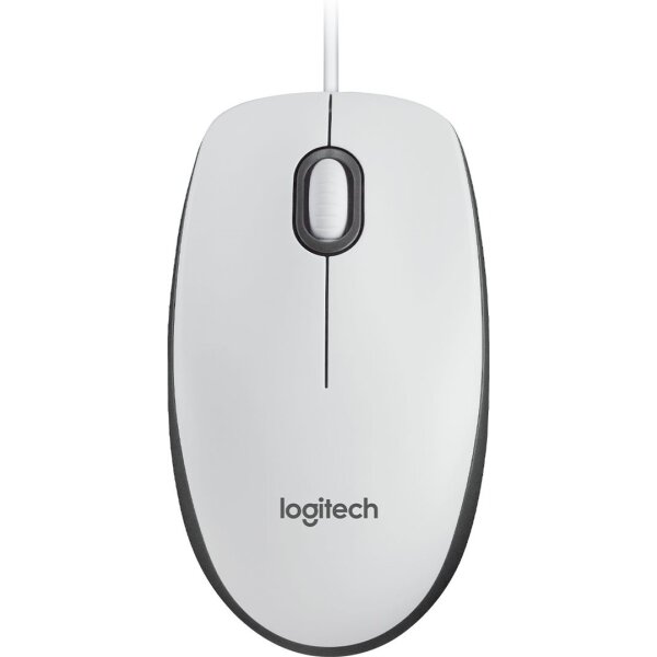 Logitech Mouse M100 Optical white Karton