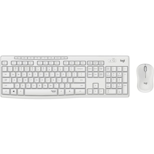 Logitech Desktop MK295 Wireless Silent [DE] grey