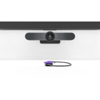 Logitech Webcam SWYTCH Conference Laptop Expension +++ Notebook-Verbindung, Hub, 2xHDMI, 2xUSB-C