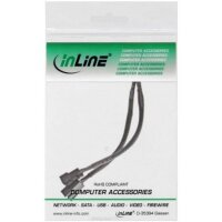 inLine® Y-Kabel für PWM Lüfter 4pol Molex 1...