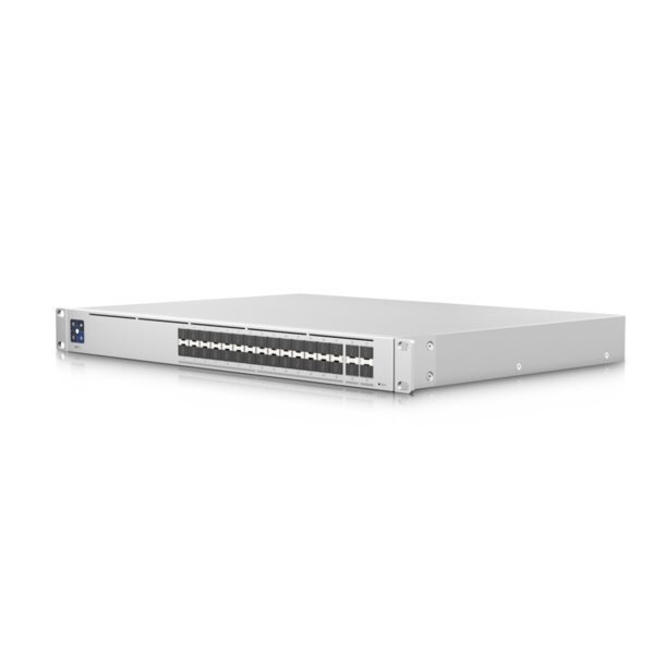 Ubiquiti Switch UniFi 28xSFP+ 10GBit/4xSFP28 25GBit Managed 19" Rack-Mountable, 1,3" Touchscreen