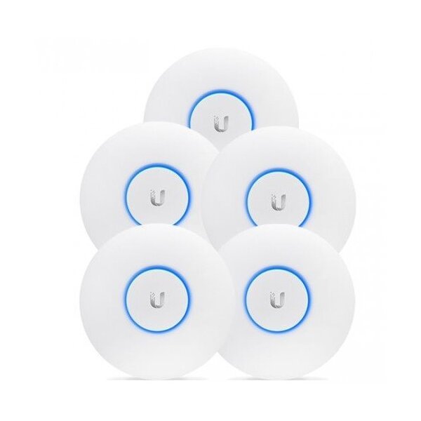 Ubiquiti Access-Point UniFi UAP-AC-Pro 802.11ac (5er-Pack) Without PoE adapter / Without power supply