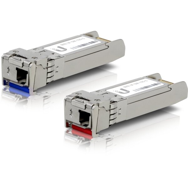 Ubiquiti SFP+ UF-SM-10G-S Single-Mode Fiber LC-Simplex (2er-Pack)  UF-SM-10G-S: SFP+, 10 Gbps