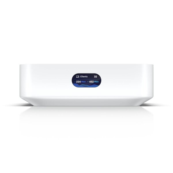 Ubiquiti UniFi Epress UX (1x GbE WAN, 1x GbE LAN, WiFi 6 AP) 802.11ax, 0.96" LCM status display