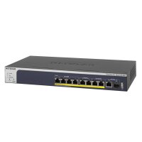 Netgear 10Port Switch 100/1000/10000 MS510TXPP 10-Port Multi-Gb/10G Eth Ultra60 PoE++ Smart Mngd