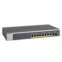 Netgear 10Port Switch 100/1000/10000 MS510TXPP 10-Port Multi-Gb/10G Eth Ultra60 PoE++ Smart Mngd