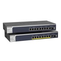 Netgear 10Port Switch 100/1000/10000 MS510TXPP 10-Port Multi-Gb/10G Eth Ultra60 PoE++ Smart Mngd