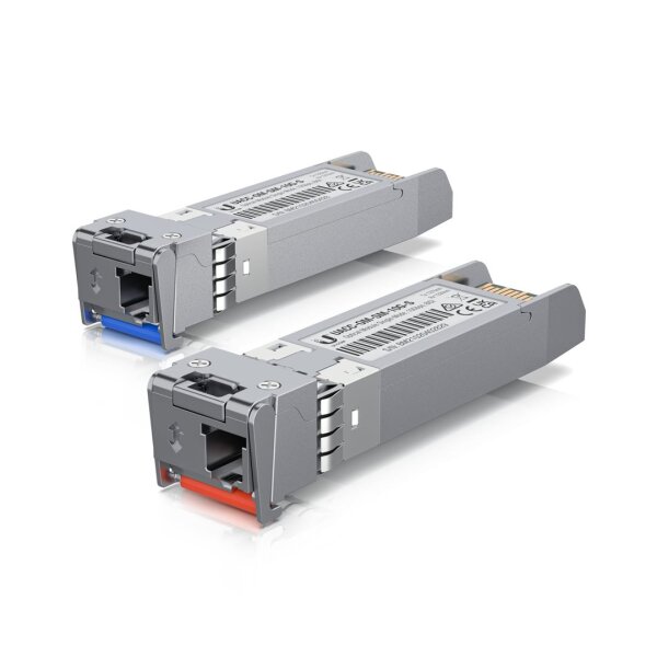 Ubiquiti SFP+ UACC-OM-SM-10G-S-2 Single-Mode Fiber LC-Simplex (2er-Pack) UF-SM-10G-S: SFP+, 10 Gbps