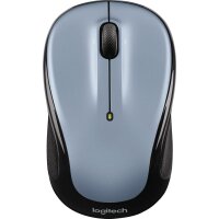 Logitech Mouse M325s Wireless Light Silver Wireless, Optisch, 1000 dpi, 3 Tasten