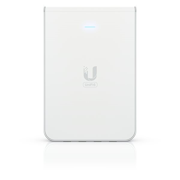 Ubiquiti Access-Point UniFi U6-IW In-Wall 802.11ax (ohne PoE-Adapter) Ohne/without PoE Adapter