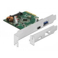 Delock PCIe x4  1x  USB Type-C (USB3.2 Gen2) + 1x USB...