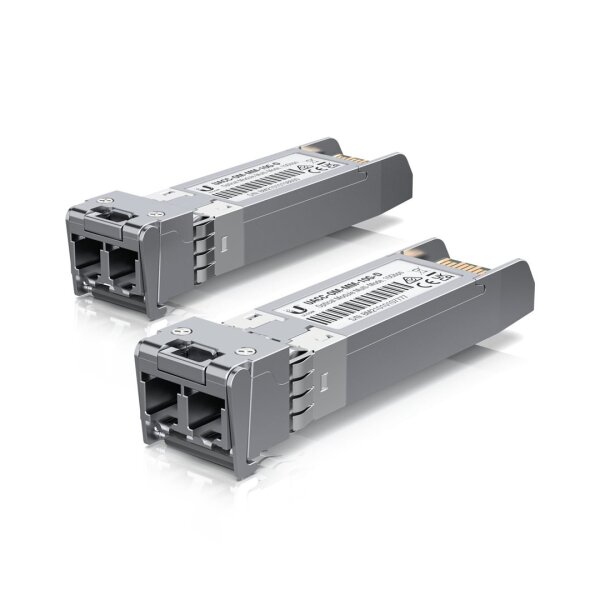 Ubiquiti SFP+ UACC-OM-MM-10G-D-20 Multi-Mode Fiber LC (20er-Pack) UF-MM-10G: SFP+, 10 Gbps