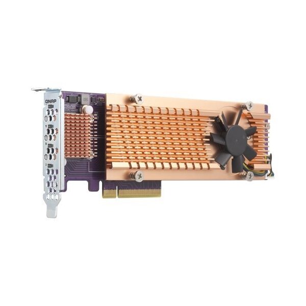 QNAP Quad M.2 PCIe SSD Erweiterung PCIe Gen3 x8 QM2-4P-384