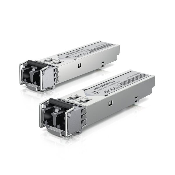 Ubiquiti SFP UACC-OM-MM-1G-D-20 Multi-Mode Fiber LC (20er-Pack) UF-MM-1G: SFP, 1 Gbps