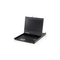 LevelOne 19" Rackmount-TFT Konsole 1U DE (19" LCD)