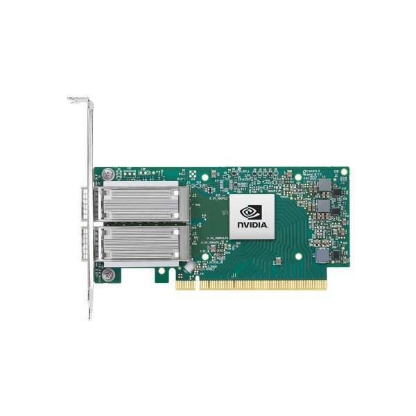 NVIDIA ConnectX-5 EN NIC 10/25GbE DP SFP28 dual-port, PCIe3.0 x8, tall bracket, ROHS R6